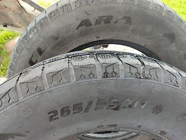 rx 5700xt: Шины 265 / 65 / R 17, Зима, Б/у, Внедорожные (АТ/МТ), Centara — 2