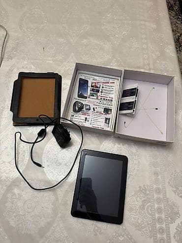 Планшеты: Планшет, Другой бренд, память 16 ГБ, 7" - 8", Wi-Fi, Б/у, Классический цвет - Черный — 1