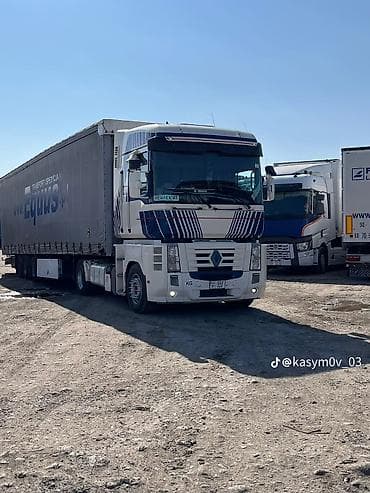 транс: Тягач, Renault, Тентованный — 1