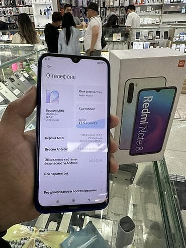 iphone 8s: Redmi, Redmi Note 8, Б/у, 64 ГБ, цвет - Синий, 2 SIM — 4