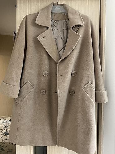 Жеке буюмдар: Пальто до колен, размер 48-50-52
 500 сомов, состояние хорошее — 3