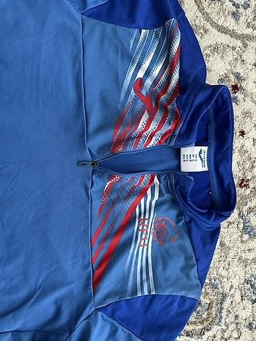 куртка joma: Спортивная кофта/лонгслив с молнией до середины груди. - Цвет: синий — 2