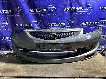 хонда фит туманки: Honda Fit (GD) 8 - Бампер Front (серебро) с юбкой.противотуманками — 2