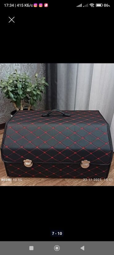 бокс органайзер: Органайзер Для багажника, цвет - Черный, Новый, Самовывоз, Платная доставка — 7