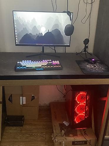 монитор продаю: Компьютер, ядер - 4, ОЗУ 16 ГБ, Игровой, Intel Core i3, AMD Radeon RX 580, SSD — 4