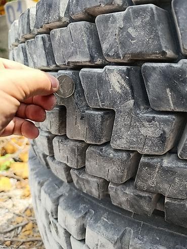 шина для погрузчика: Грузовые шины 315/80R22.5, усиленные (индекс нагрузки 156/150, 22PR) — 8