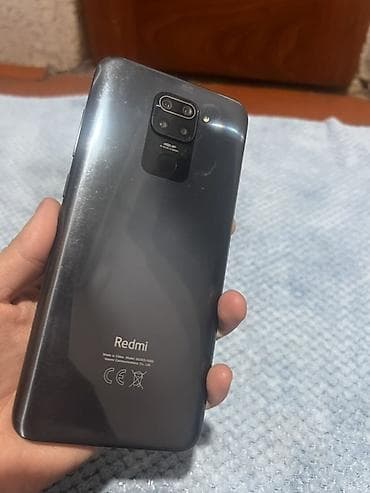 дил азык 4 класс электронный китеп: Redmi, Redmi Note 9, Б/у, 64 ГБ, цвет - Серый, 2 SIM — 1