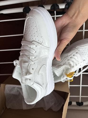 tech flecee nike: Кроссовки, 39, Nike, Новый, цвет - Белый, Платная доставка, Самовывоз — 3