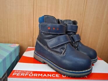 докерсы обувь: Детские ботинки для мальчика - Цвет: тёмно-синий - Материал верха — 1