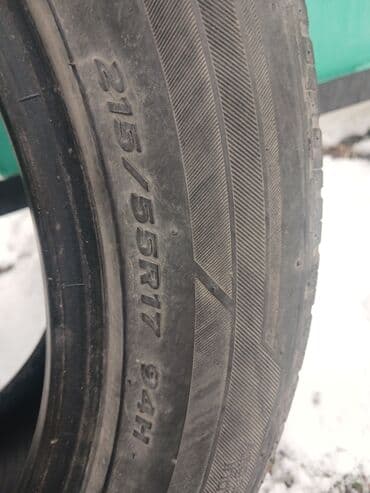 runx alex: Шины 215 / 55 / R 17, Лето, Б/у, Комплект, Корея, Pirelli — 6