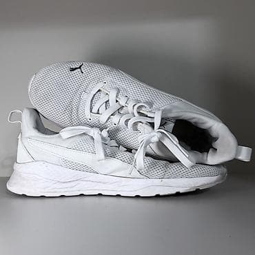 Кроссовки Puma белые оригинал - Легкая дышащая верхняя часть из сетки