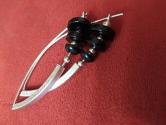 Атайын кийим: Күмүш сөйкөлөр, Үлгүсү 925, Агат, Аялдарга, Жаңы — 21