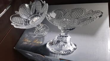 вазы большие: 6 вазочек. новые — 1