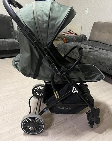 деткие коляски: Прогулочная коляска INING BABY - Легкая складная коляска с — 4