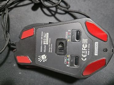 ac adapter: Проводные гарнитуры, Bloody, Б/у, цвет - Черный — 3