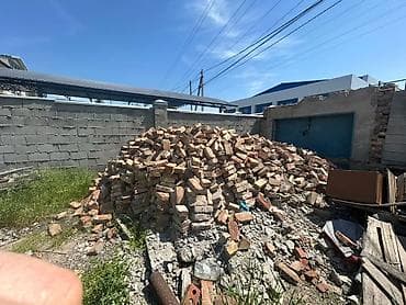 Стройматериалы после разборки - Кирпич полнотелый красный, смешанной