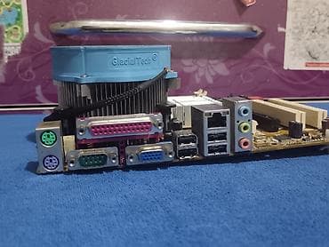 tx3 mini: Материнская плата для ПК, Б/у, AFOX, LGA775, Micro-ATX — 3