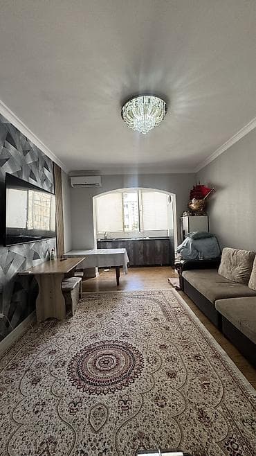 2 комнаты, 45 м², Улан-2 мкр 106 серия улучшенная, 3 этаж, Евроремонт
