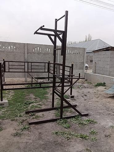 турники 3 в 1: Турник, Силовая стойка, Уличный — 1