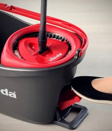 моп швабра: Швабра Виледа Турбо (Vileda Turbo ) Набор для влажной уборки пола — 4