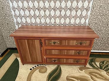 детские шкав: Комод для одежды, Б/у, Без зеркала, Дерево, цвет - Коричневый — 1