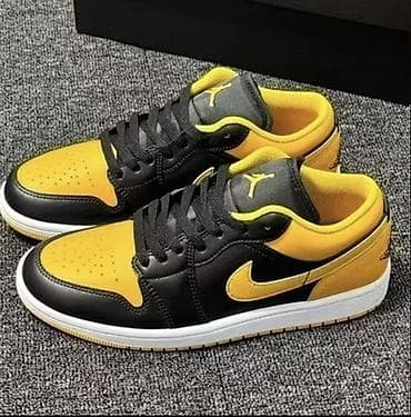 джордан 1: Кроссовки Nike Air Jordan 1 Low - Низкий силуэт на шнуровке — 7