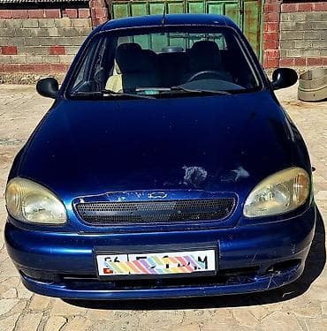 Унаа сатуу: Daewoo Lanos: 2007 г., 1.3 л, Кол менен иштөөчү, Бензин, Седан — 2