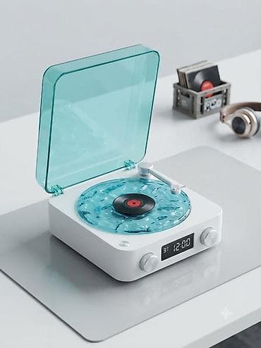 dj controller: Виниловый проигрыватель с прозрачной пылезащитной крышкой и цифровым — 1