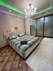 суточный квартира бишкек политех: 1 бөлмө, Душ кабинасы, Жаздык, жууркан-төшөк каптары, Кондиционер — 2