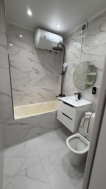 сдаю кв аламедин: 1 комната, 34 м², 105 серия, 8 этаж, Евроремонт — 6
