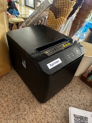 наклейки для ноутбуков: Xprinter, выполненный в черном цвете, представляет собой компактное — 1