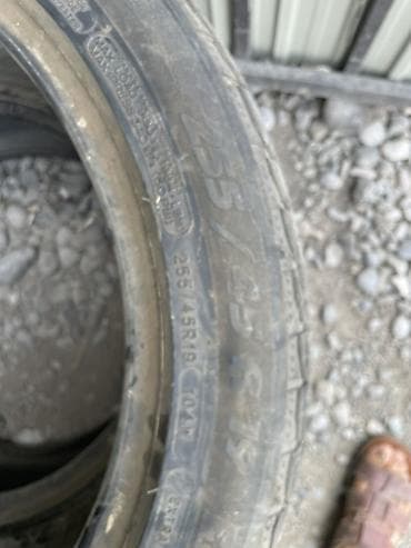 Шиналар 255 / 45 / R 19, All-season, Колдонулган, Жуп, Жеңил унаалар, Германия, Michelin — 2