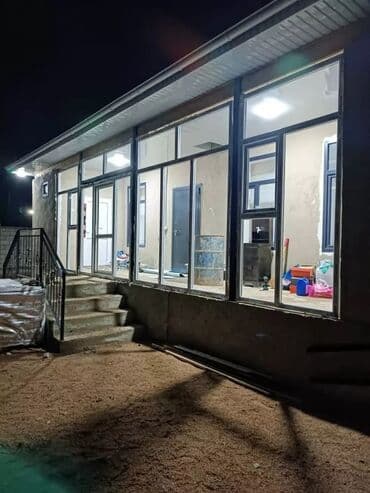 ешик дерезе: Буюртмага алюминий терезе, Терезе түрү: Витраждык, Акысыз орнотуу, Бөлүп төлөө жок — 14