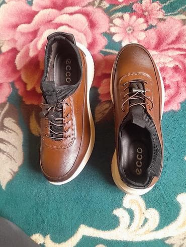 Кроссовки и спортивная обувь: Мужские кроссовки, 43, Ecco, Новый, цвет - Коричневый, Самовывоз — 2