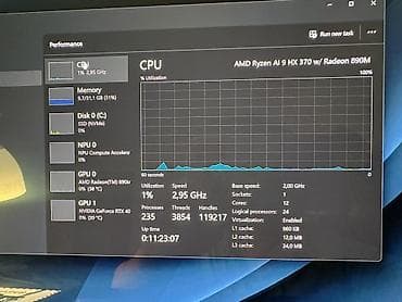 Техника жана электроника: Оюн үчүн, Колдонулган, AMD Ryzen AI 9, Бөлүп төлөө менен — 7