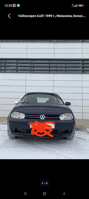 golf 3 gti: Volkswagen Golf: 1999 г., Механика, Бензин, Хэтчбэк — 1