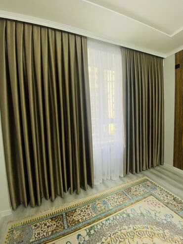 диван в салон красоты: Комплект штор, С тюлем в комплекте, Готовое изделие, Новый, Для беседки, Для ванной и душа, Для дачи — 1