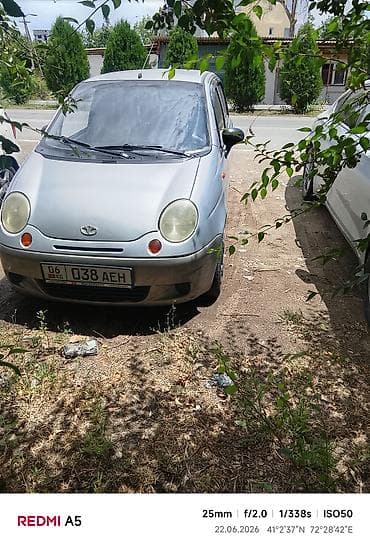 Daewoo Matiz: 2004 г., Кол менен иштөөчү, Хетчбек — 1