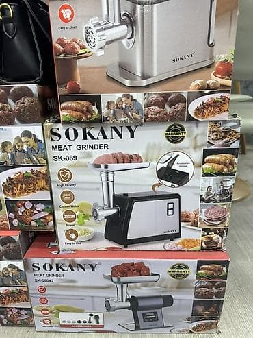 3600: Электрические мясорубки и блендеры SOKANY Мясорубки: - Модель — 1
