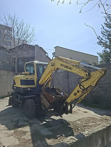 екскаватор 55: Экскаватор, Hyundai, 2010 г., Колесный — 3