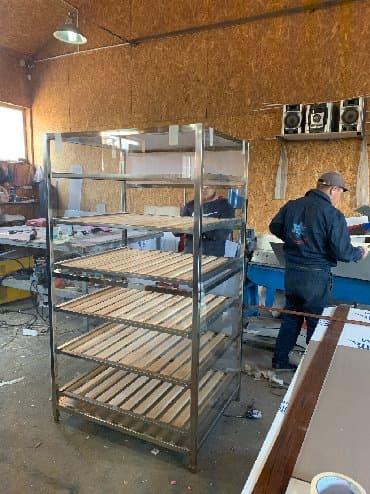 стелаж для хлеба: Витрина для выпечки — 5