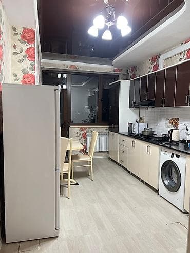аренда квартира: 2 комнаты, Кожомкул стадион Собственник, Только девушкам, от 6 месяцев, С мебелью полностью — 10