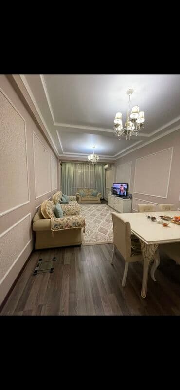 келечек дордой квартира: 3 комнаты, 92 м², Элитка, 6 этаж, Дизайнерский ремонт — 2