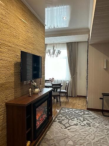 For rent modern 2 bedroom studio apartment at 4 Microdistrict — 10