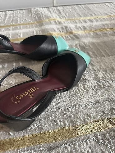 Личные вещи: Босоножки, 39, Chanel, Новый, цвет - Черный, Самовывоз — 4