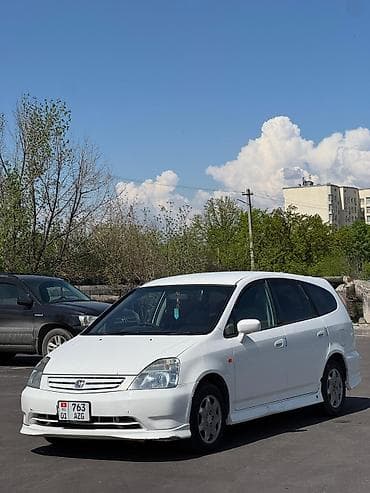 хонда: Honda Stream: 2002 г., 2 л, Автомат, Бензин, Минивэн — 1