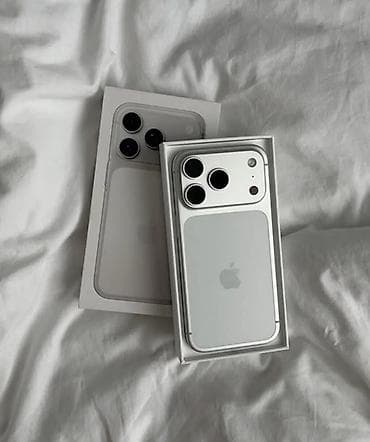 iphone 20: IPhone 17 Pro, Б/у, White Titanium — 1