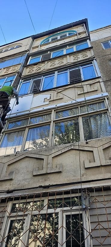 тура леса: Утепление и отделка фасадов и лоджий методом промышленного альпинизма — 2