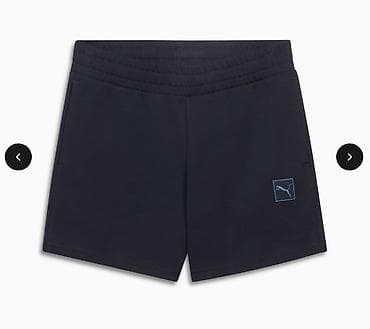nike tech flece: Женский комплект PUMA: свитшот + шорты, темно‑синий Оригинал 🇺🇸 На — 3