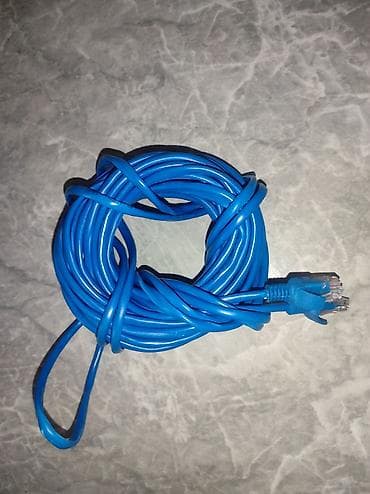 macbook air m2 15: Сетевой кабель Ethernet (патч‑корд), синий. - Тип: витая пара с — 1